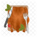 Roasted Chicken Chicken Food Icon