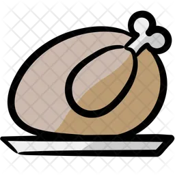 Roasted Turkey  Icon