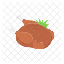 Roasted Turkey Chicken Icon