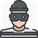 Robber Avatar Policing Icon