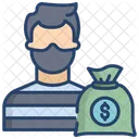 Robber Thief Criminal Icon