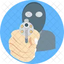 Robber Dacoit Terrorist Icon