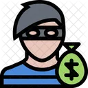 Robber Law Crime Icon