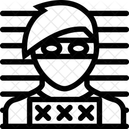 Robber, Photo, Law, Crime, Judge, Court, Police Icon