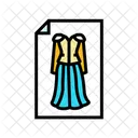 Croquis Couture Mode Icône