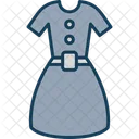 Robe Femme Femme Robe Icon