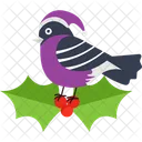 Christmas Bird Bird Canary Icon