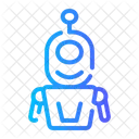 Robo Humanoide Bot Ícone