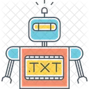 Robo Robo Txt Txt Ícone