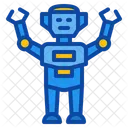 Robo Brinquedo Crianca Crianca Brincar Android Infancia Icon