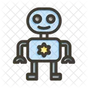 Tecnologia Maquina Robotica Icon