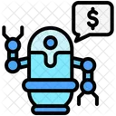 Robo Advisor Investment Digital Icon