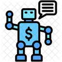 Consultor Robo Investimento Digital Ícone