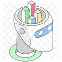 Robo Empresarial Analise De Robos Robotica Ícone