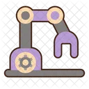 Robo Industrial Robo Braco Robotico Icon