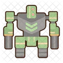 Robo Militar Inteligencia Artificial Robo De Eliminacao De Bombas Icon