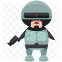 Robocop Character Man Icon