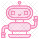Robot Color Outline Icon Icon