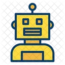 Artificial Intelligence Robot Icon