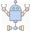 Robot Lineal Color Icon 아이콘