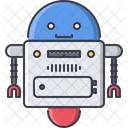 Robot Space Star Icon