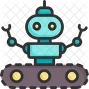 Android Robot Cyborg Icon