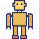 Advanced Technology Bionic Robot Mechanical Man Icon