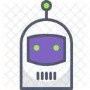 Robot Clown Emot Icon