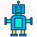 Robot Science Technology Icon