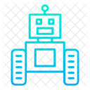 Robot Science Machine Icon