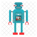 Robot Technology Intelligent Icon