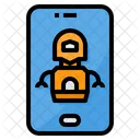 Robot Smartphone Robotic Icon