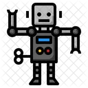 Robot Technology Futuristic Icon