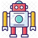 Robot Ai Bionic Man Icon