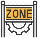 Robot Zone Circuit Icon