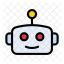 Robot Face Toy Icon