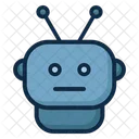 Robot Internet Network Icon