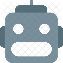 Free Robot Flat Emoji Icon Available In Svg Png Eps Ai Icon Fonts