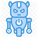 Robot Angry Avatar Icon