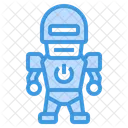 Robot Army Fighter Icon