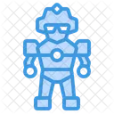 Robot Fighter Army Icon