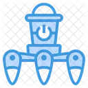 Robot Space Technological Icon