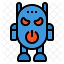 Robot Avatar Angry Icon