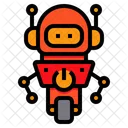 Robot Racing Toy Icon