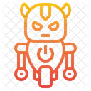Robot Angry Avatar Icon