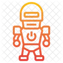 Robot Army Fighter Icon
