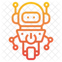 Robot Racing Toy Icon