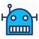 Robot Head Tchnology Icon