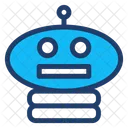 Robot Head Programming Icon
