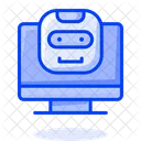 Robot Technology Device Icon